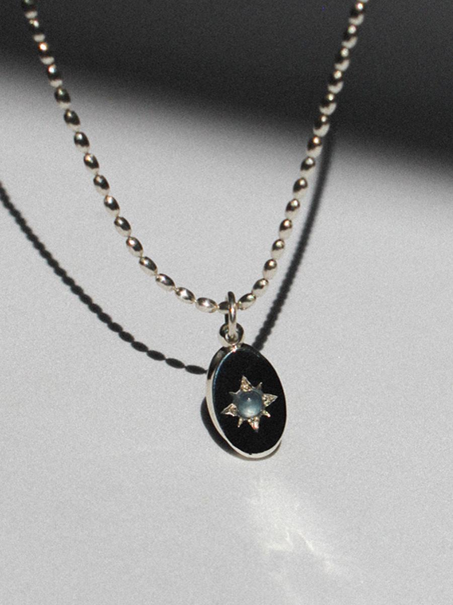 starry necklace .Ball