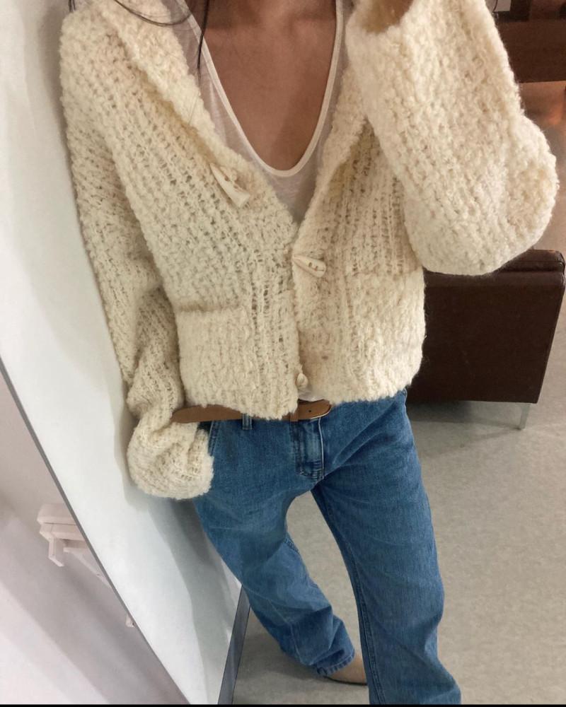 런던플랏 가르송 니트가디건