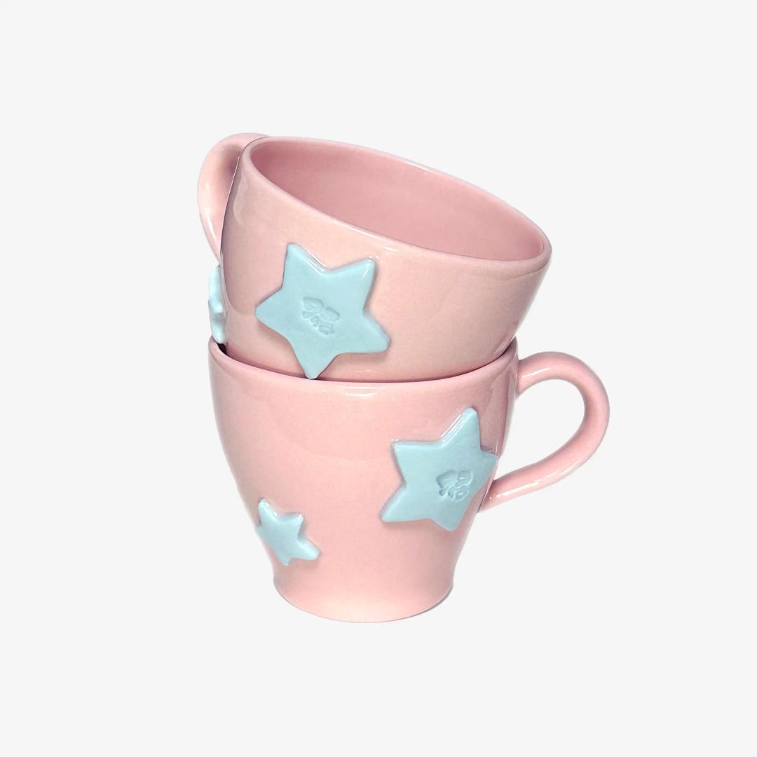 logo star 커피잔