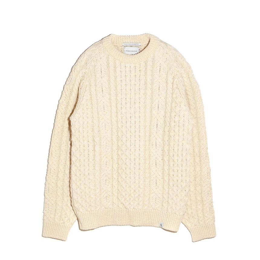 Hudson Aran Jumper - Ecru