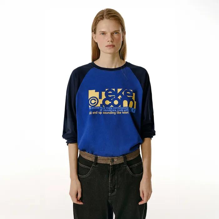 Folder L/S Tee Blue
