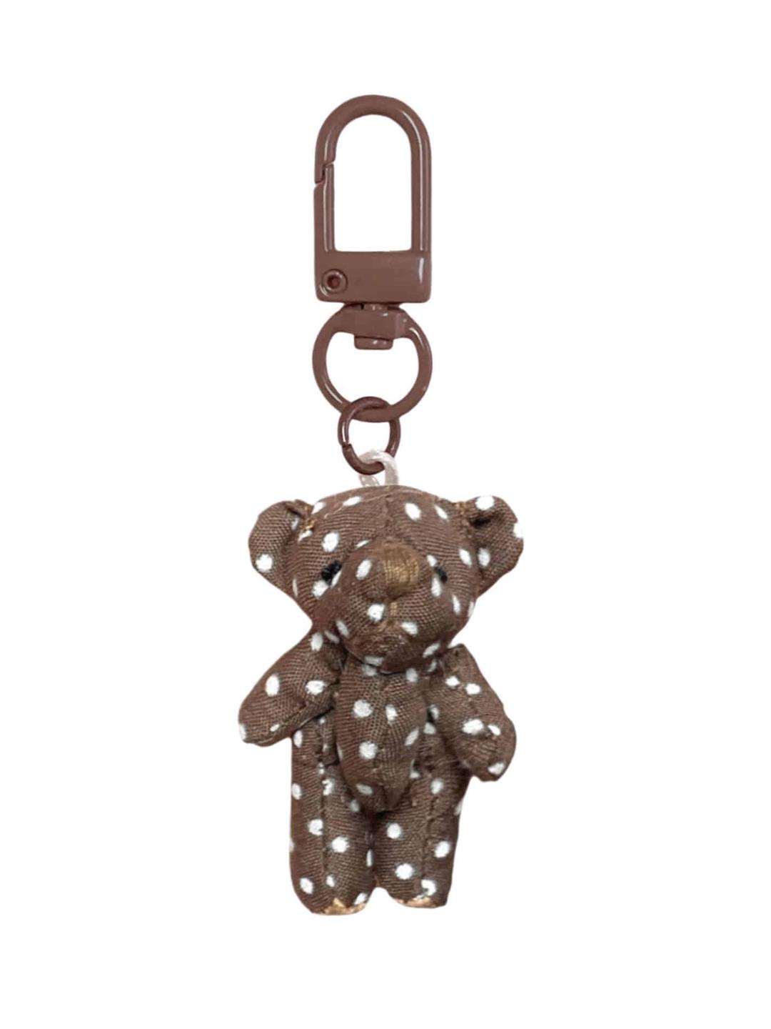 brown bear keychain