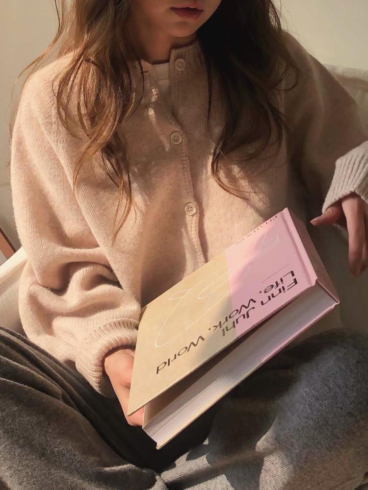ounce 모어 홀가먼트 가디건 more wholegarment cardigan/바로배송