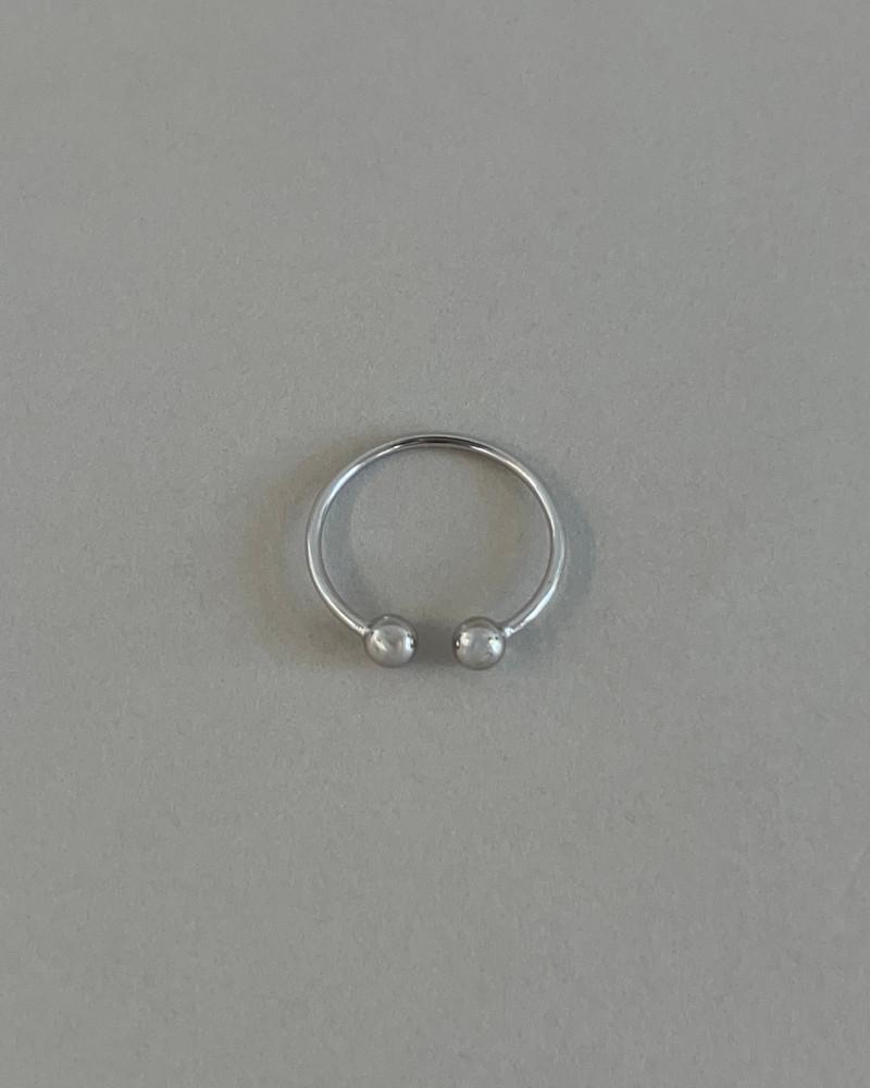 (ACC) Silver ball ring 8