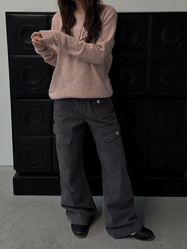 [기장선택 / 4 Size] 어반 카고 부츠컷 코튼팬츠