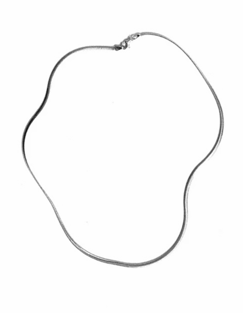 Simple silver Necklace