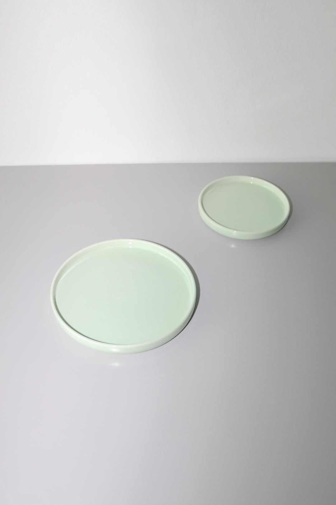circle plate(mint)