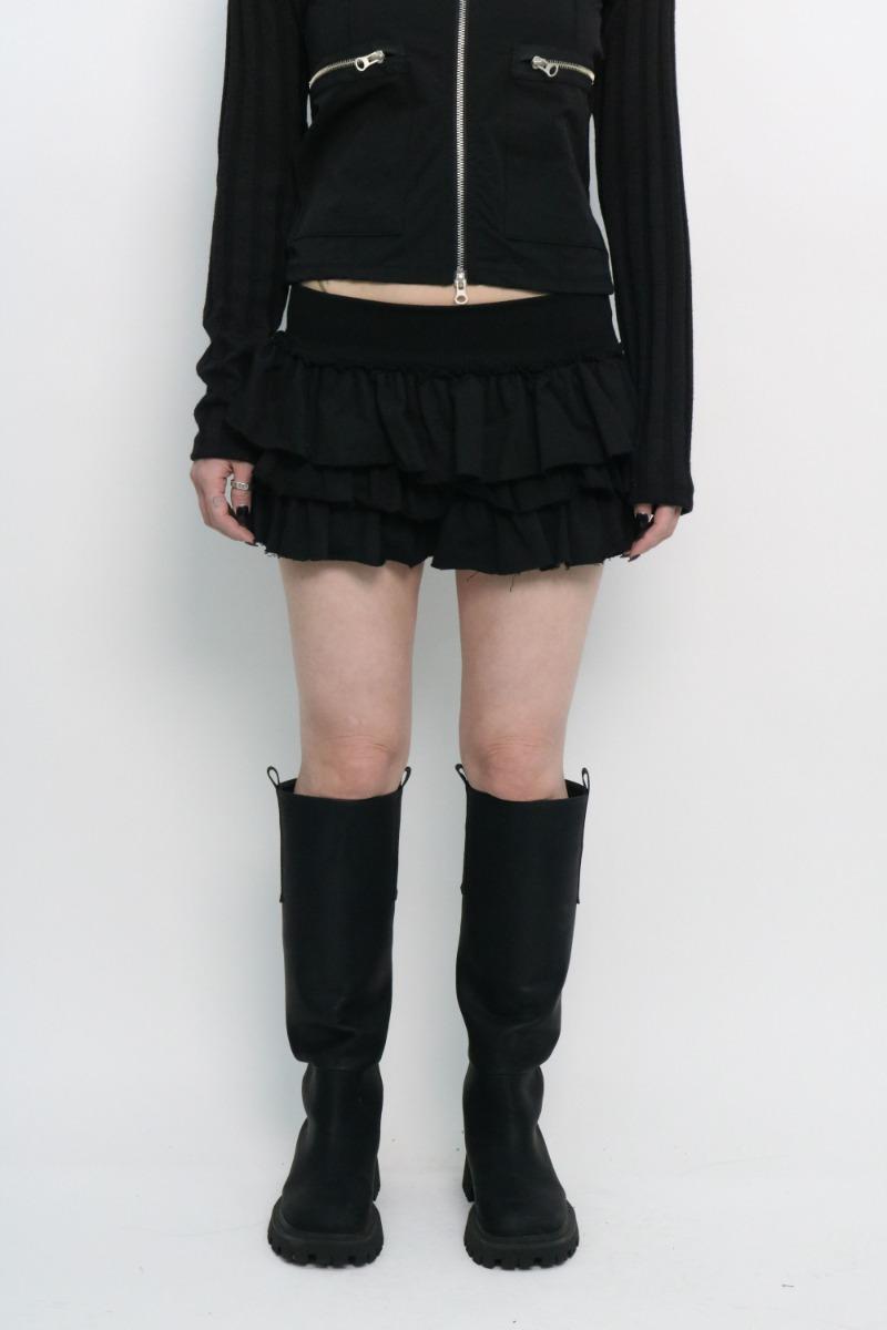 Cut out cancan skirt