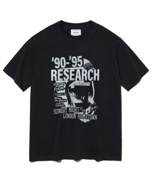 RESEARCH SHORT SLEEVE [BLACK]