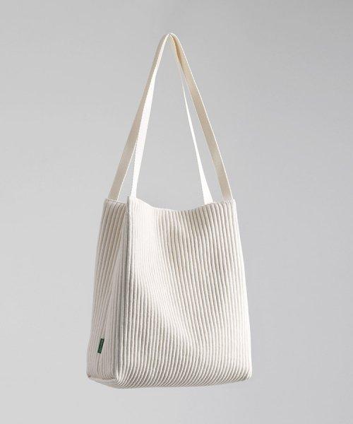 무심한듯 박시한 쇼퍼백 53 골지 코듀로이 - corduroy canvas