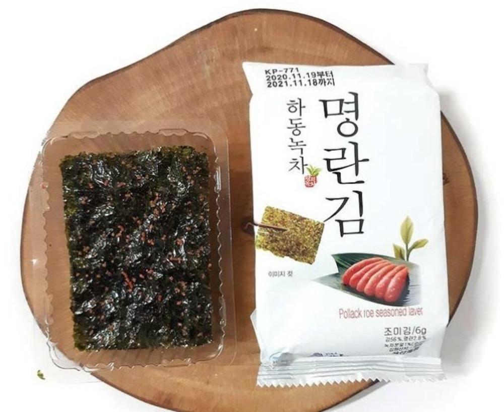 하동 녹차 명란 김 아이유 조미 도시락 16봉 24봉 36봉 선물세트