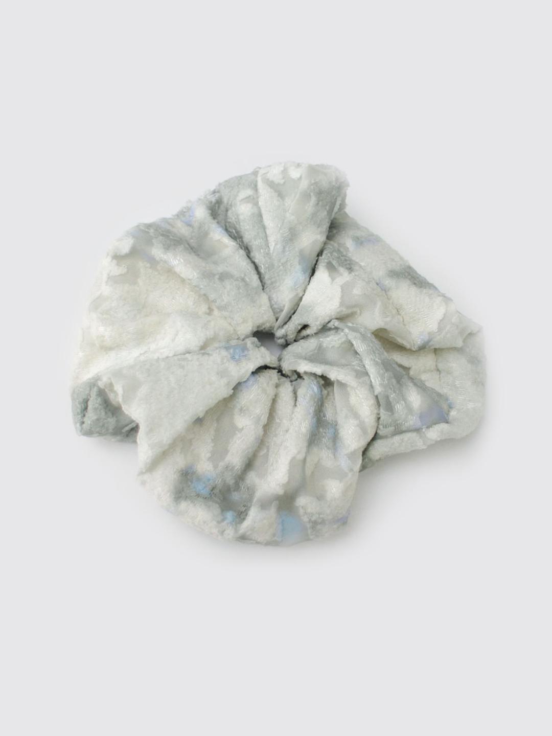 Shimmer scrunchie - Jade Green