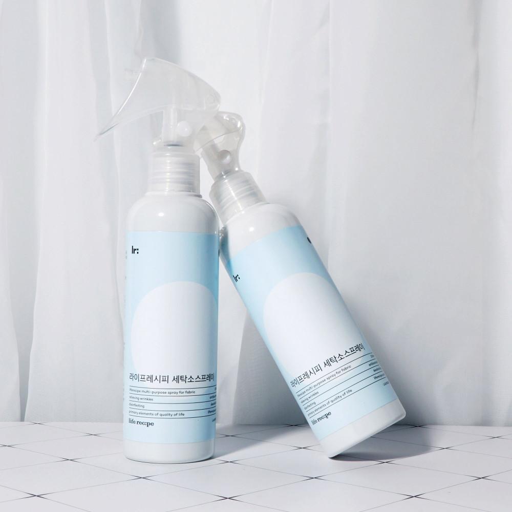 라이프레시피 세탁소스프레이 다리미없을때 뿌리는 만능 다리미 스프레이 200ml