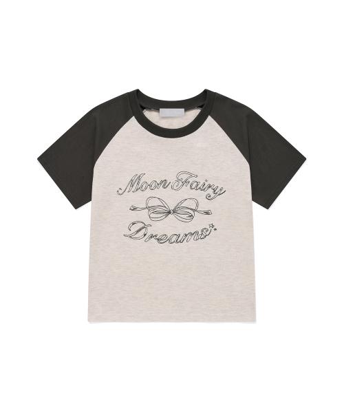 MF 모노 리본 래글런 티-오트밀