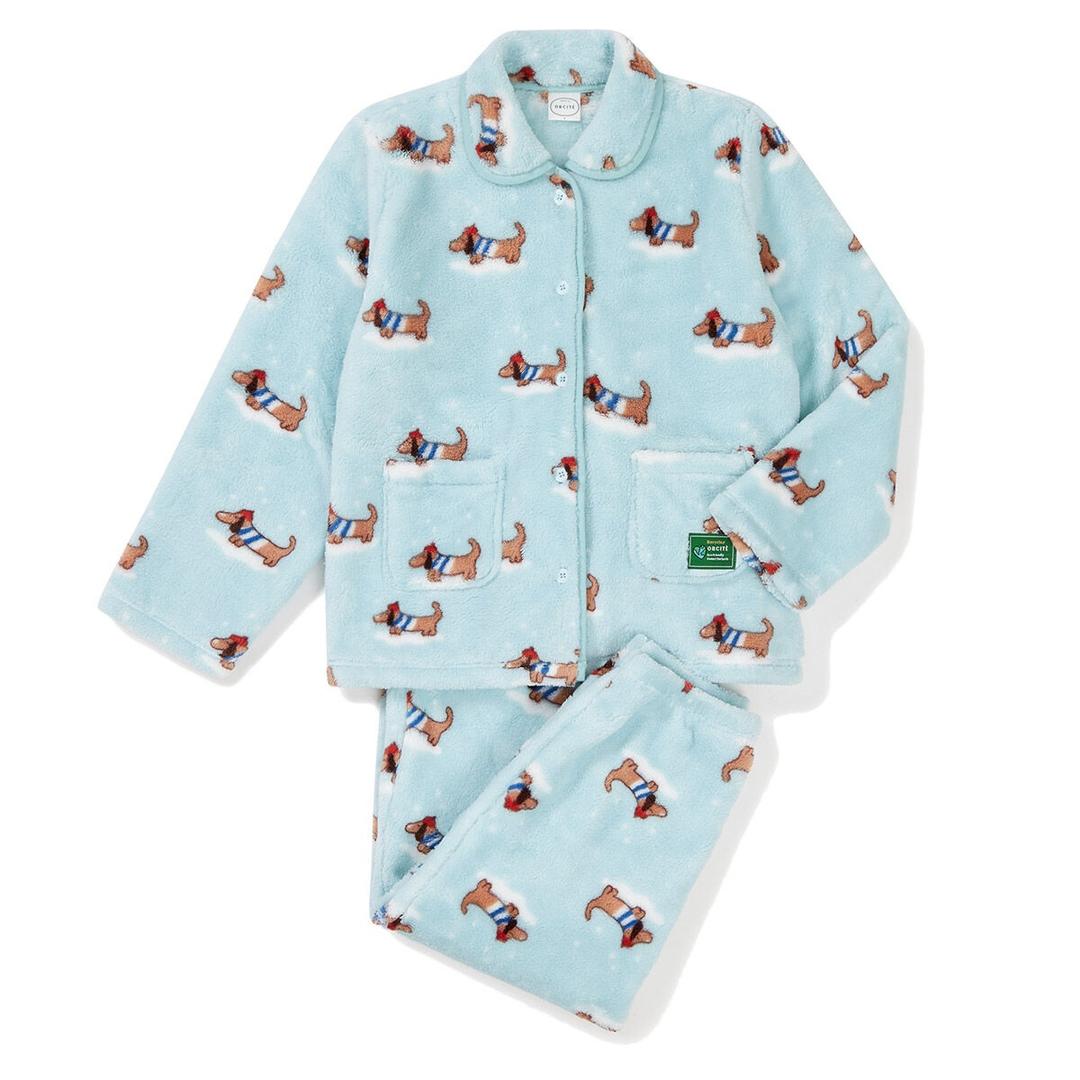 여성 C348 윈터까미유 긴소매 상하 SET