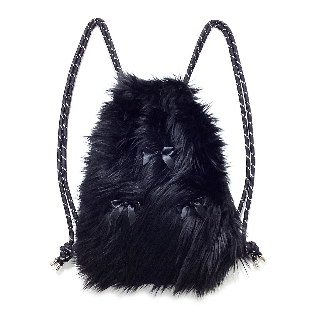 리본 짐색 [블랙 퍼]