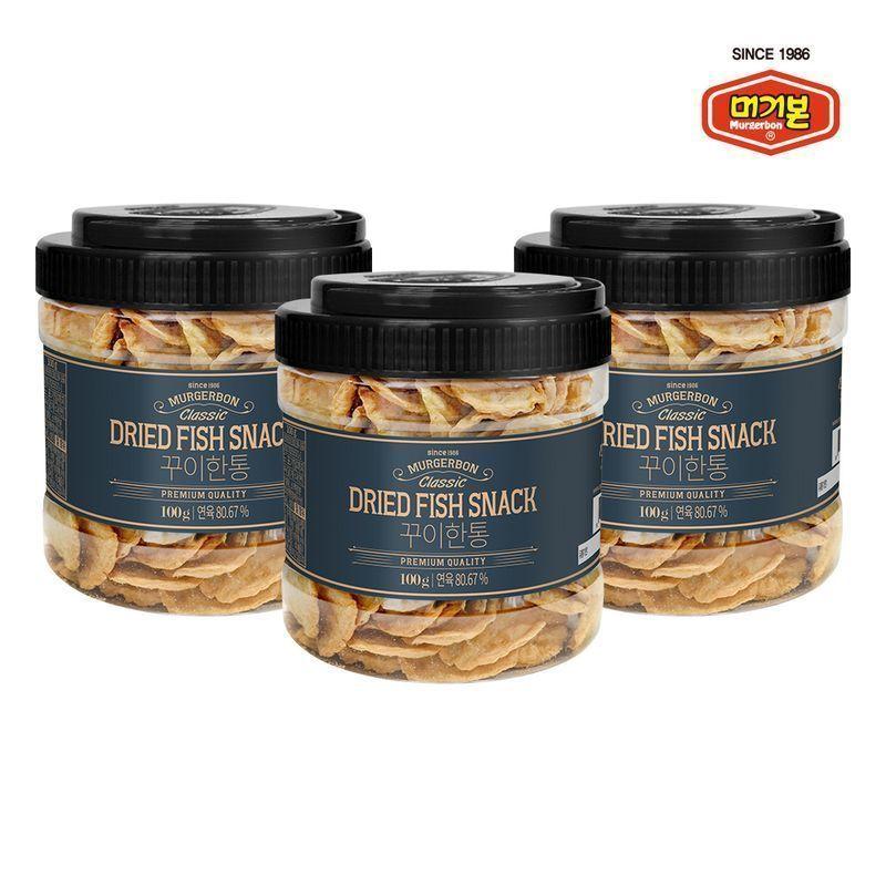 [머거본 본사직영] 꾸이한통 100g x 3개