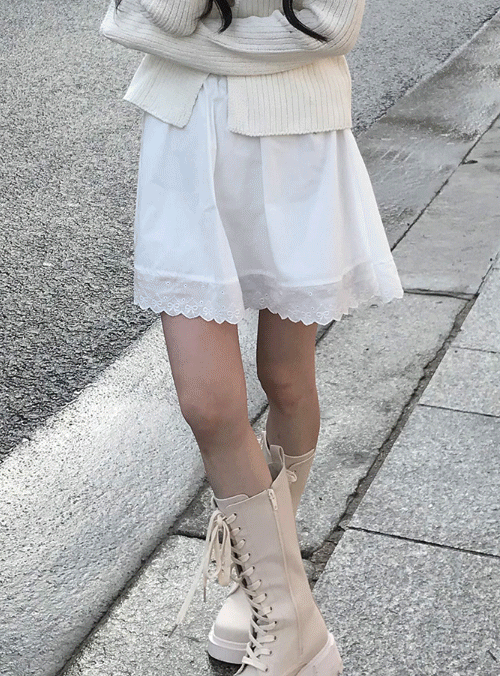 [PARIS] 오를리 레이스 스커트 (2color)