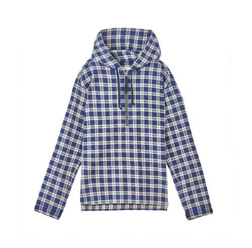 LAMB LIVELIHOOD CHECK PULLOVER HOODIE