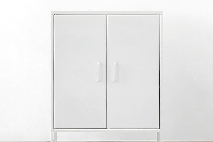 MKB 캐비넷 모던세로중 2문 수납장 8001015