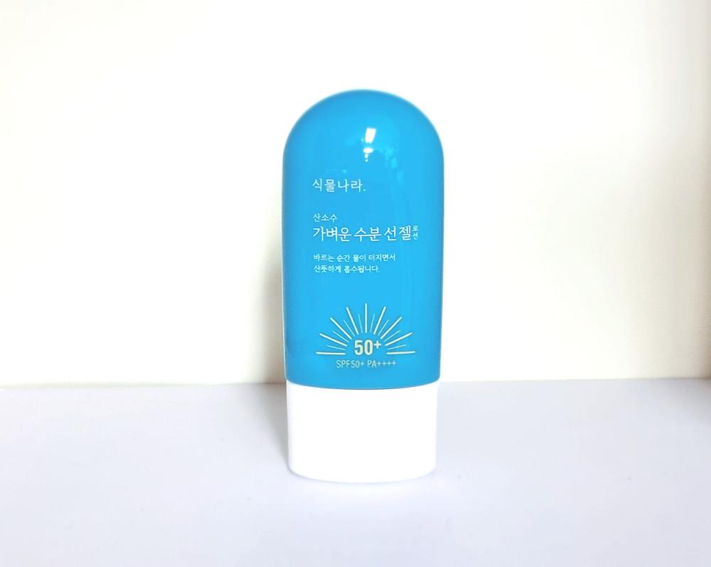 식물나라 산소수 가벼운 수분 선 젤 SPF50+PA++++