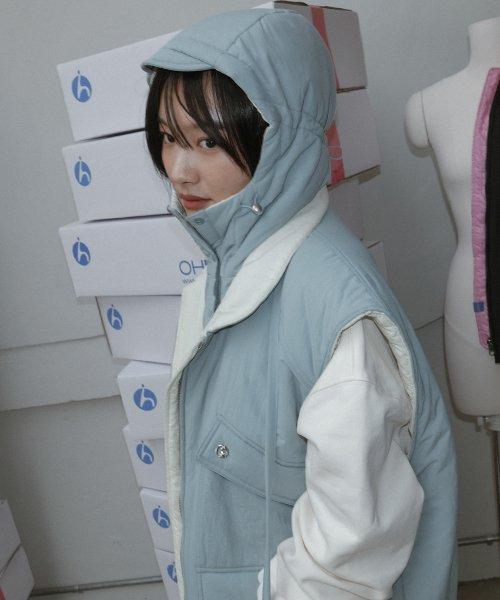 Padding hood (Sky_blue)