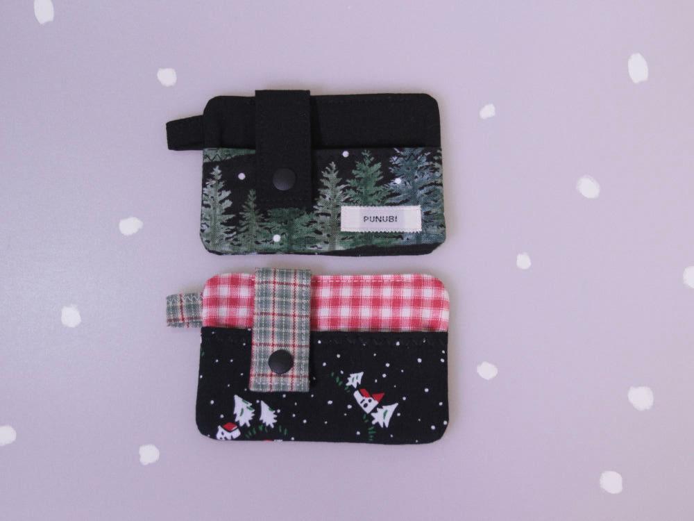 한장지갑_눈 내리는