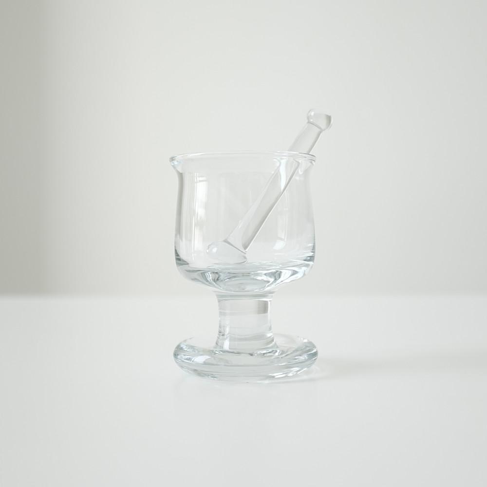 [vintage] Mouth blown grog glass 70's 마우스 블로운 그로그 글라스