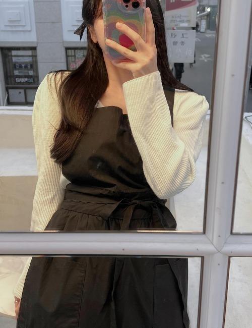 [스테디상품-블랙당일발송] always! bio salon apron (21color 맞춤제작)