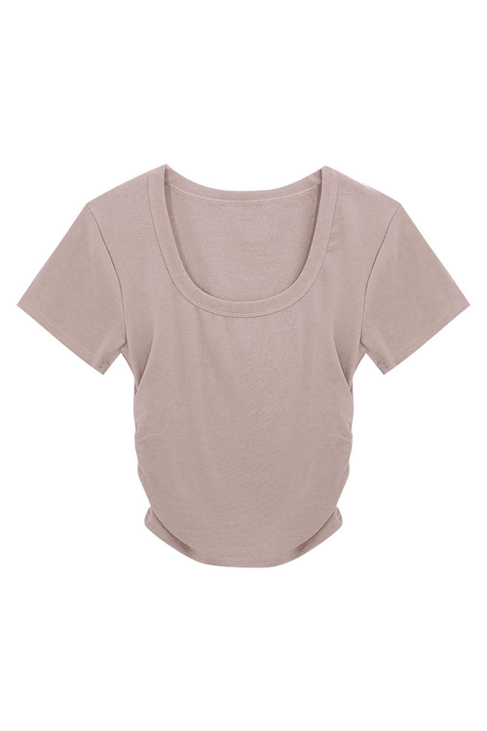 캐주얼하고 편안한 라운드넥 티셔츠: 일상적인 활용도