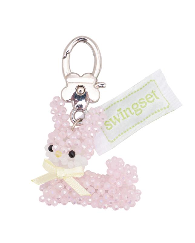 (Swingset) Baby Pink Rabbit Key Ring