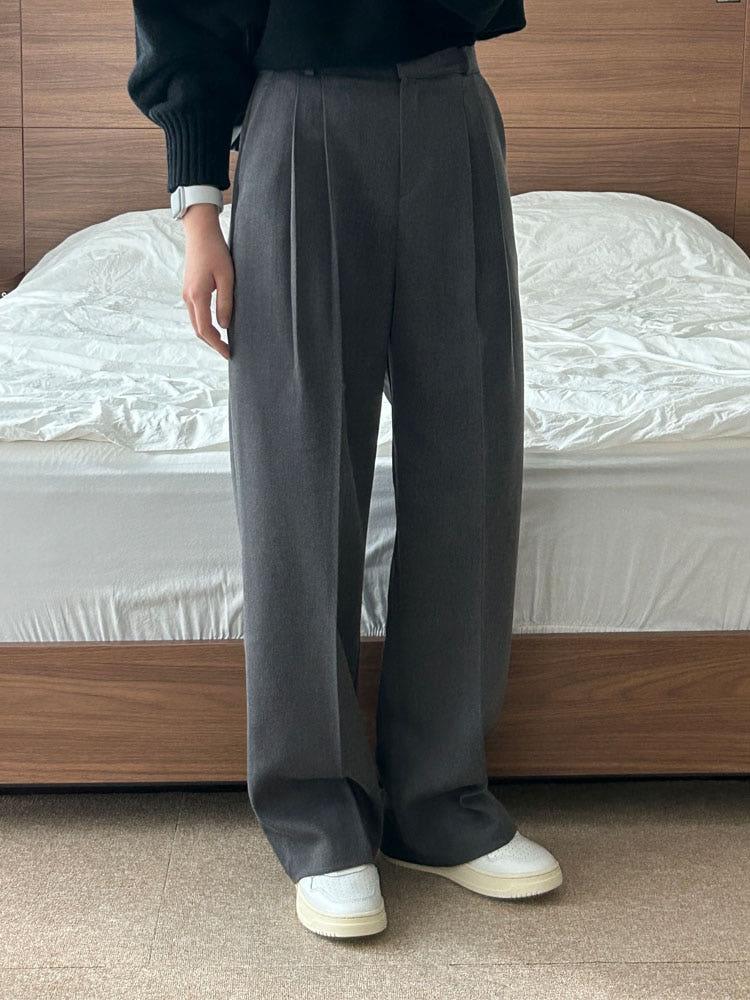 [당일배송] 울 와이드 슬랙스 한겨울~4월초까지가능