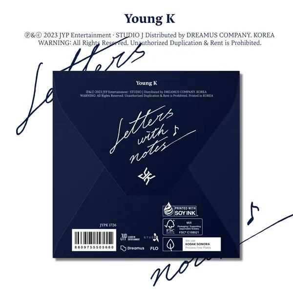 영케이 (Young K) - [Letters with notes] (Digipack Ver.)