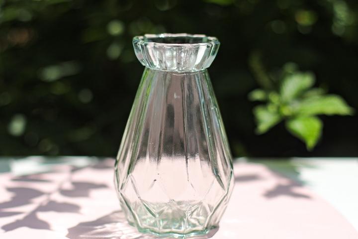 빈티지 감성 미니 유리 꽃병