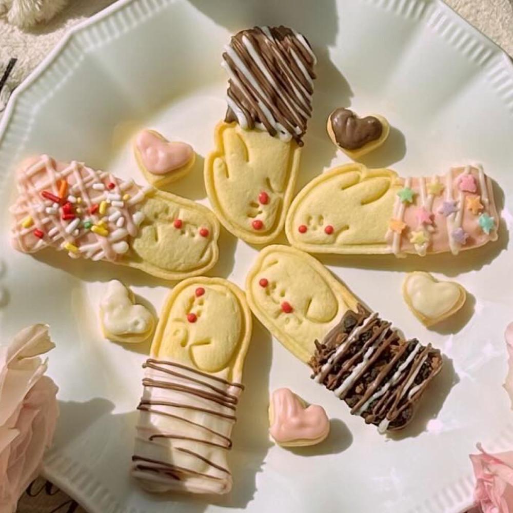 동물 몸통 빼빼로 쿠키커터 빼빼로데이 쿠키틀 3종