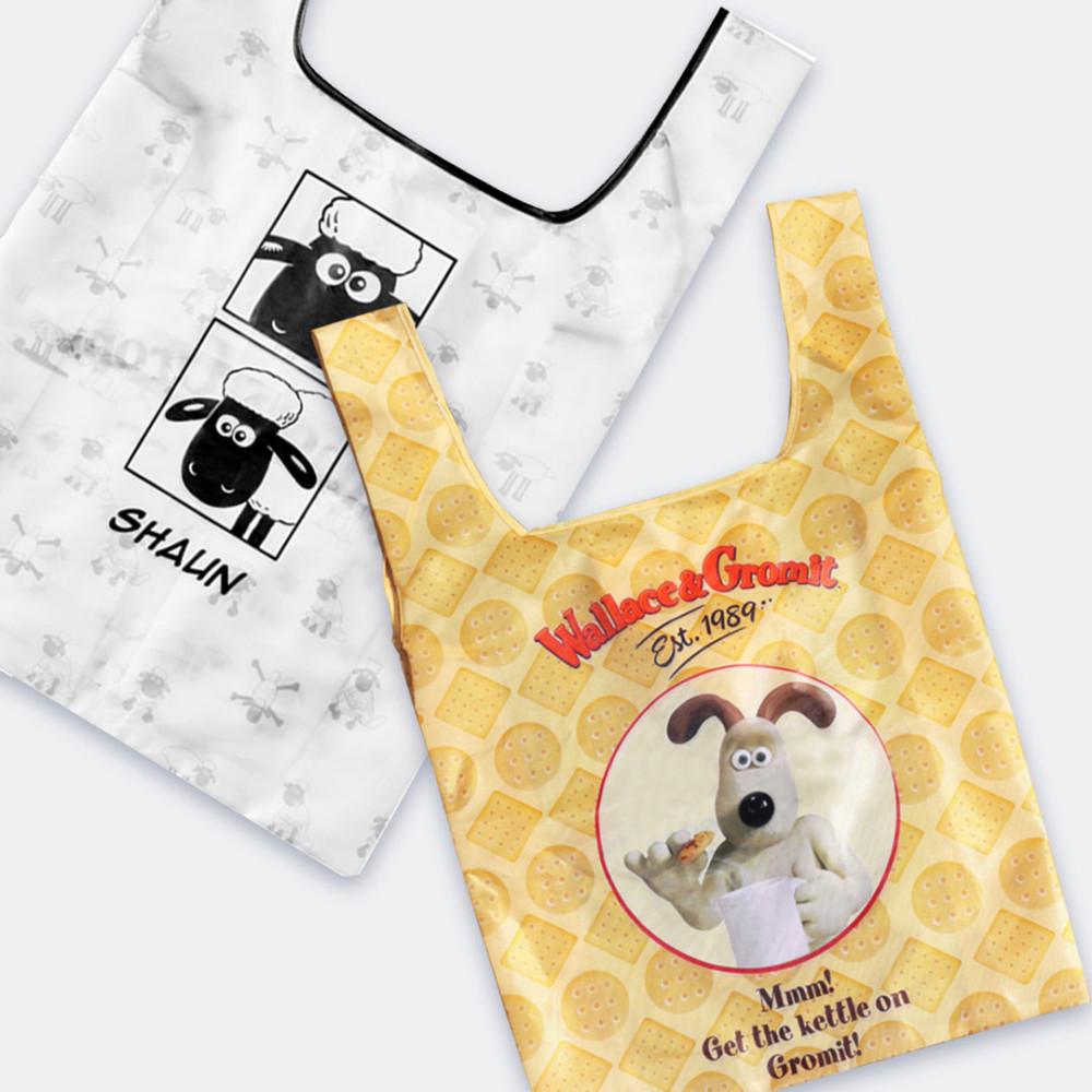 월레스와 그로밋 마켓백 2종