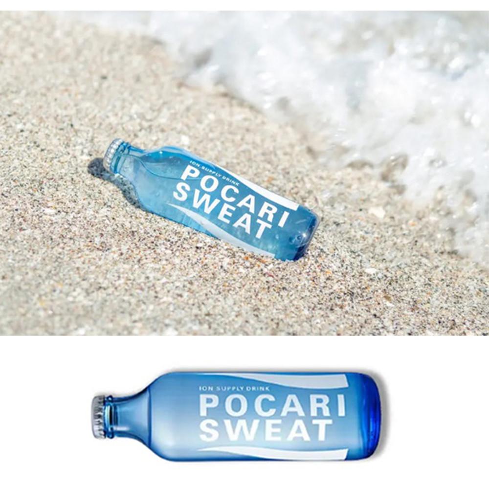 일본 포카리스웨트 유리병 보틀 250ml