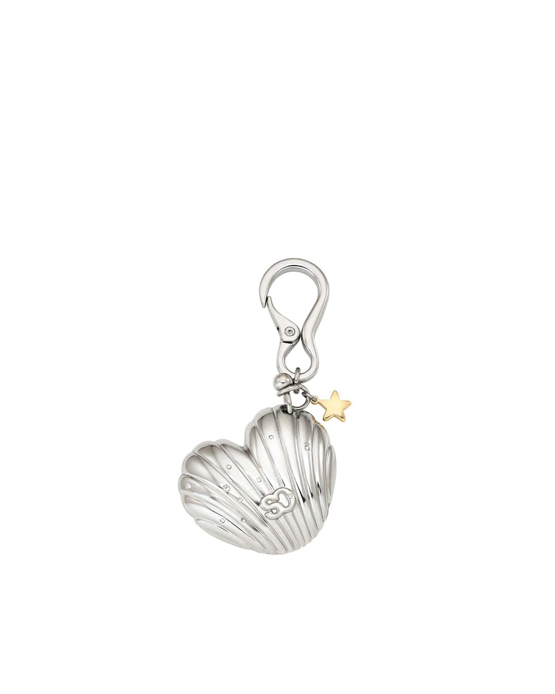 Heart Shell Keyring · 하트 쉘 키링 / 실버