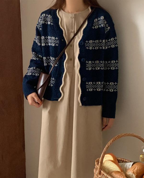 라일리 cd (크림/미드나잇블루)