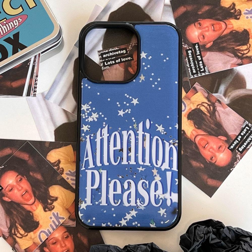 Attention Please Epoxy Phone Case