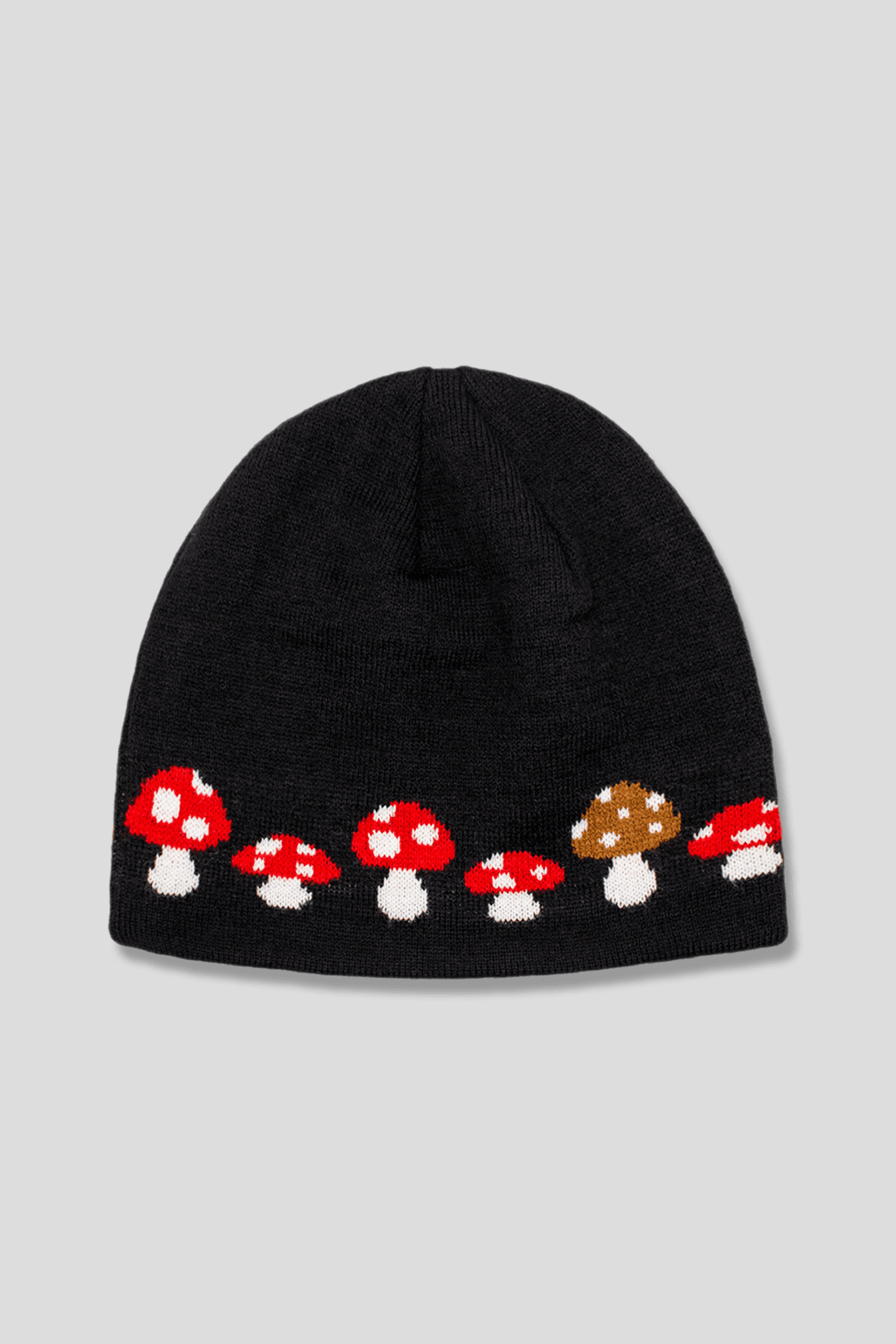 Line Mushroom Beanie