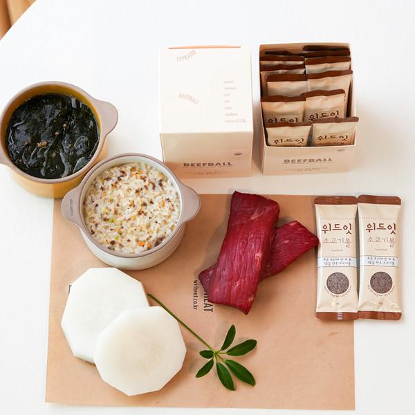 위드잇 한우 소고기볼 4g x 12포