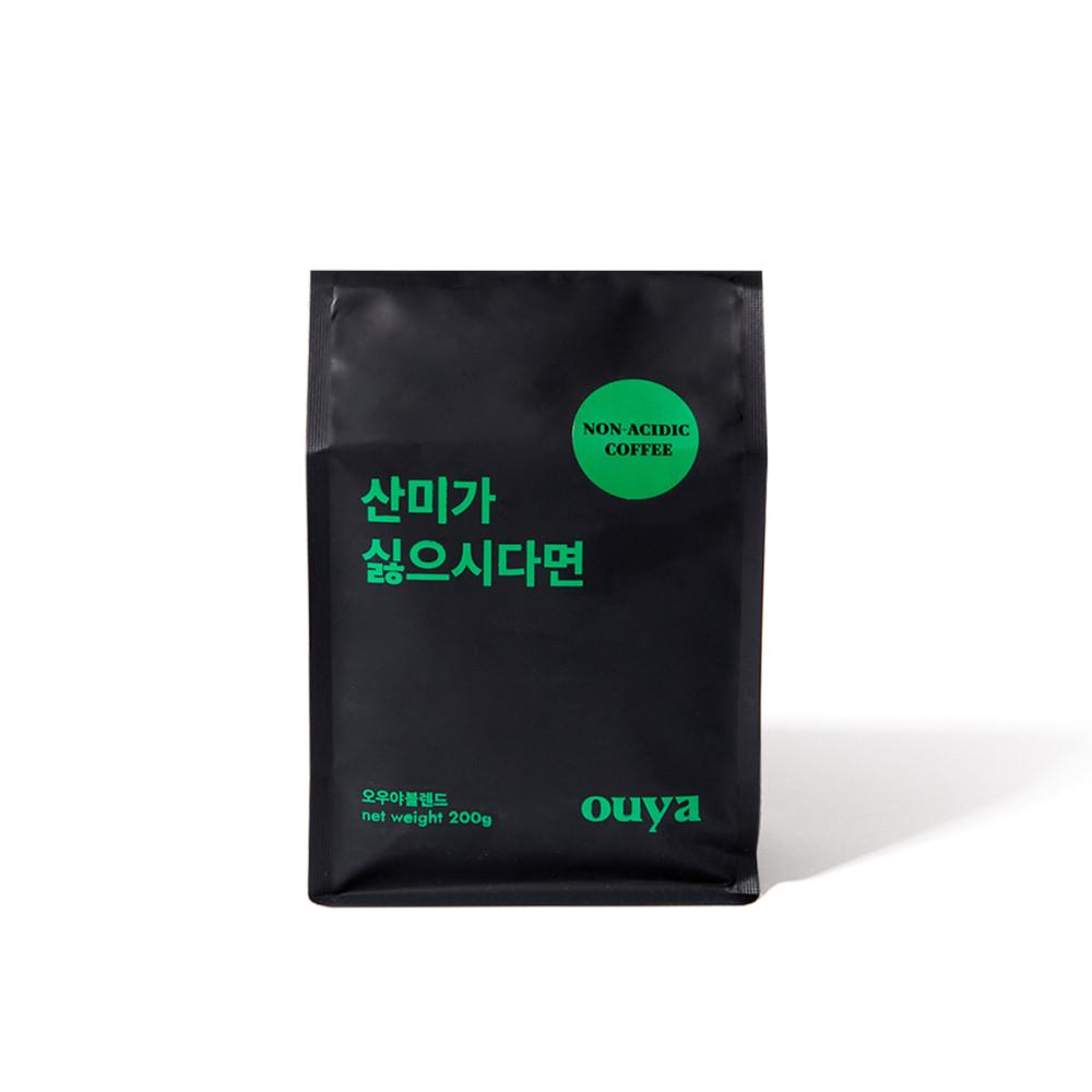 [오우야 에스프레소바] 산미가 싫으시다면 원두 200g