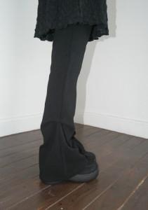 에프터먼데이 pintuck boots-cut leggings (2c)