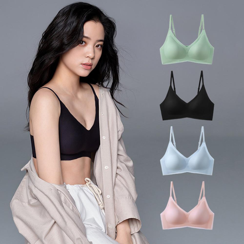 물방울볼륨 심리스 브라 노와이어 수면 브라탑 빅사이즈 브라렛