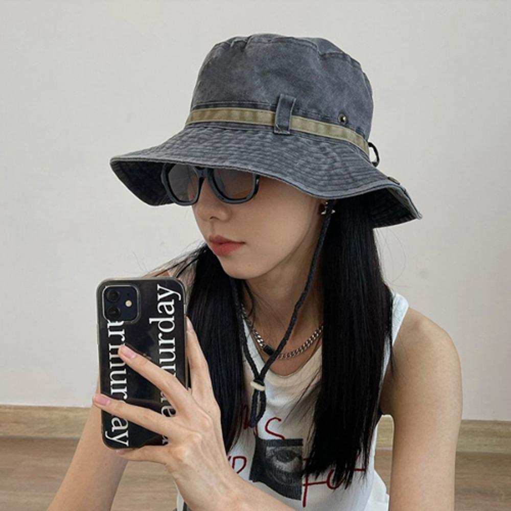 [무배] 워싱 소프트마운틴햇 사파리 버킷햇 등산모자 2color