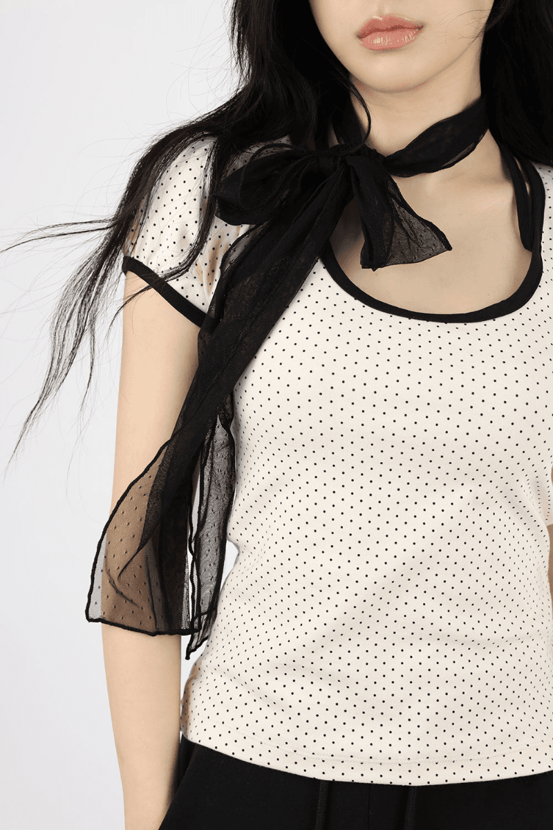 샤르 도트 스카프