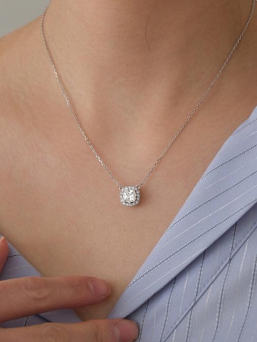 [Silver925] Blenheim Cushion Necklace