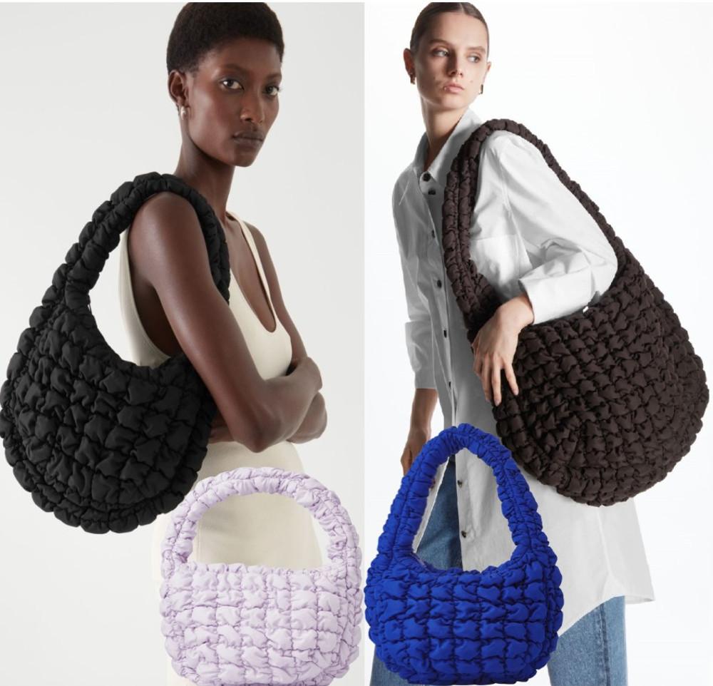 (당일출고) COS 코스 퀼티드 미니백 오버사이즈백 숄더백