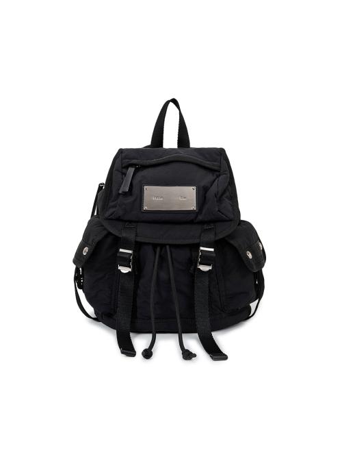 POCKET UTILITY SMALL BACK PACK IN BLACK